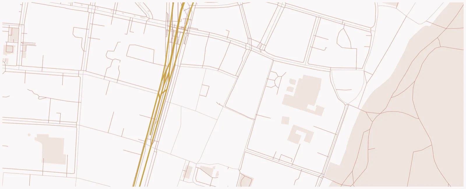 Kartenausschnitt von München-Schwabing, die Siegesstraße und die Straßen ringsum. Die Praxis in der Siegesstr. 20 ist mit einer Nadel markiert.